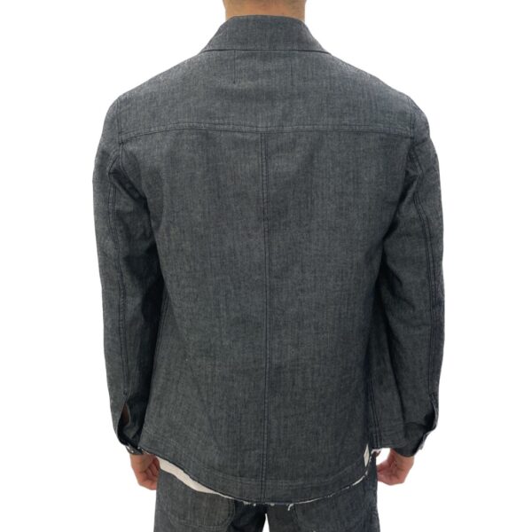 Giacca camicia “effetto denim” - immagine 3